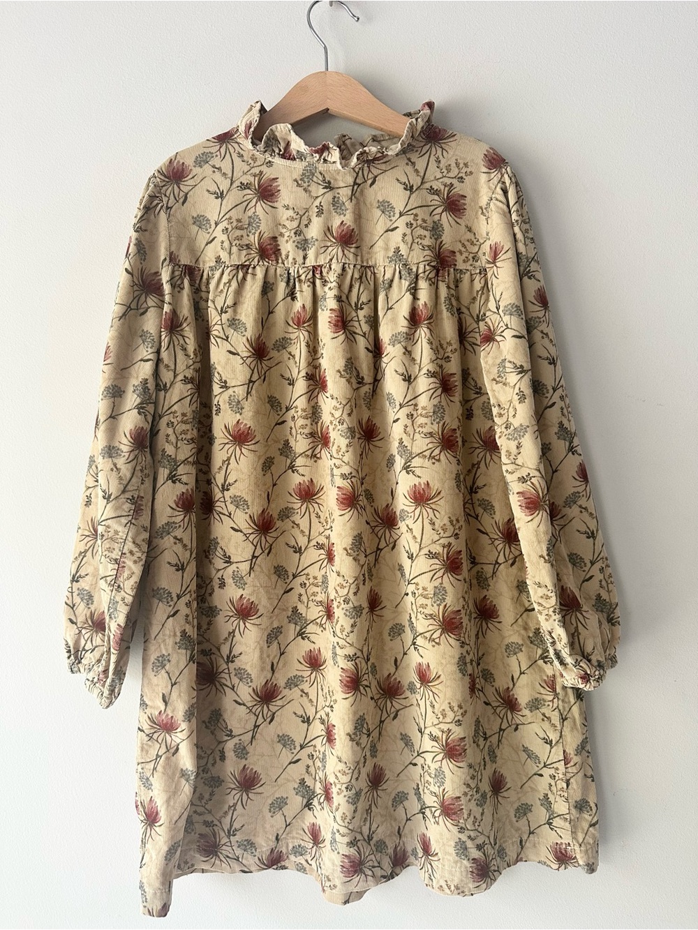 Babe & Tess Floral Long Sleeve Dress